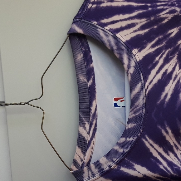 NBA LOS ANGELES LAKERS '48 Tie-dye purple & yellow SM - Picture 6 of 16